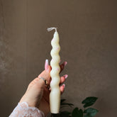 Candle wavy