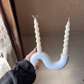 Candle holder for 2 pcs