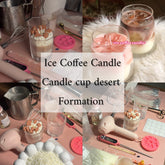 دورة شموع الكأس: شمعة الكريمة و Ice Coffee