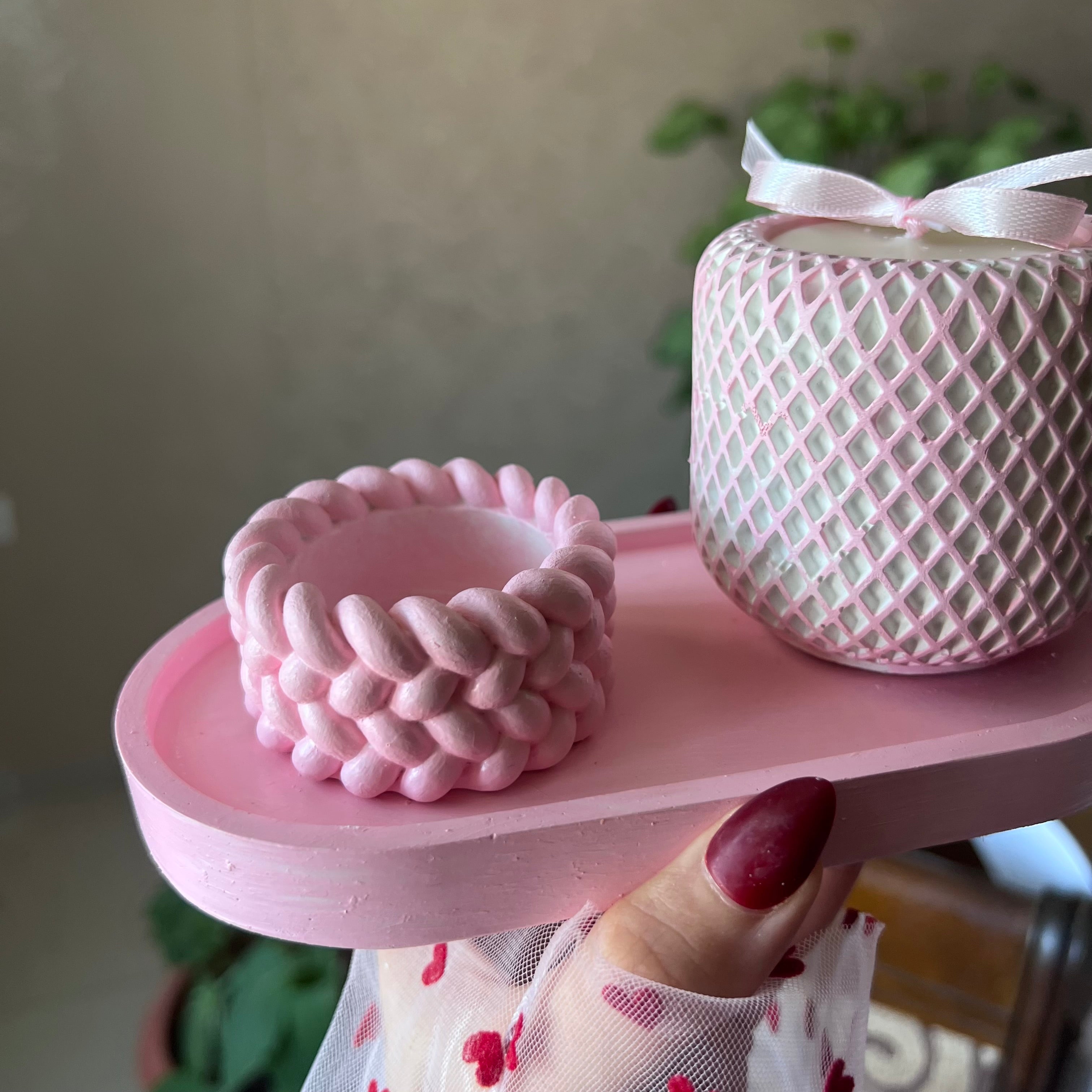 Rope Candle Holder