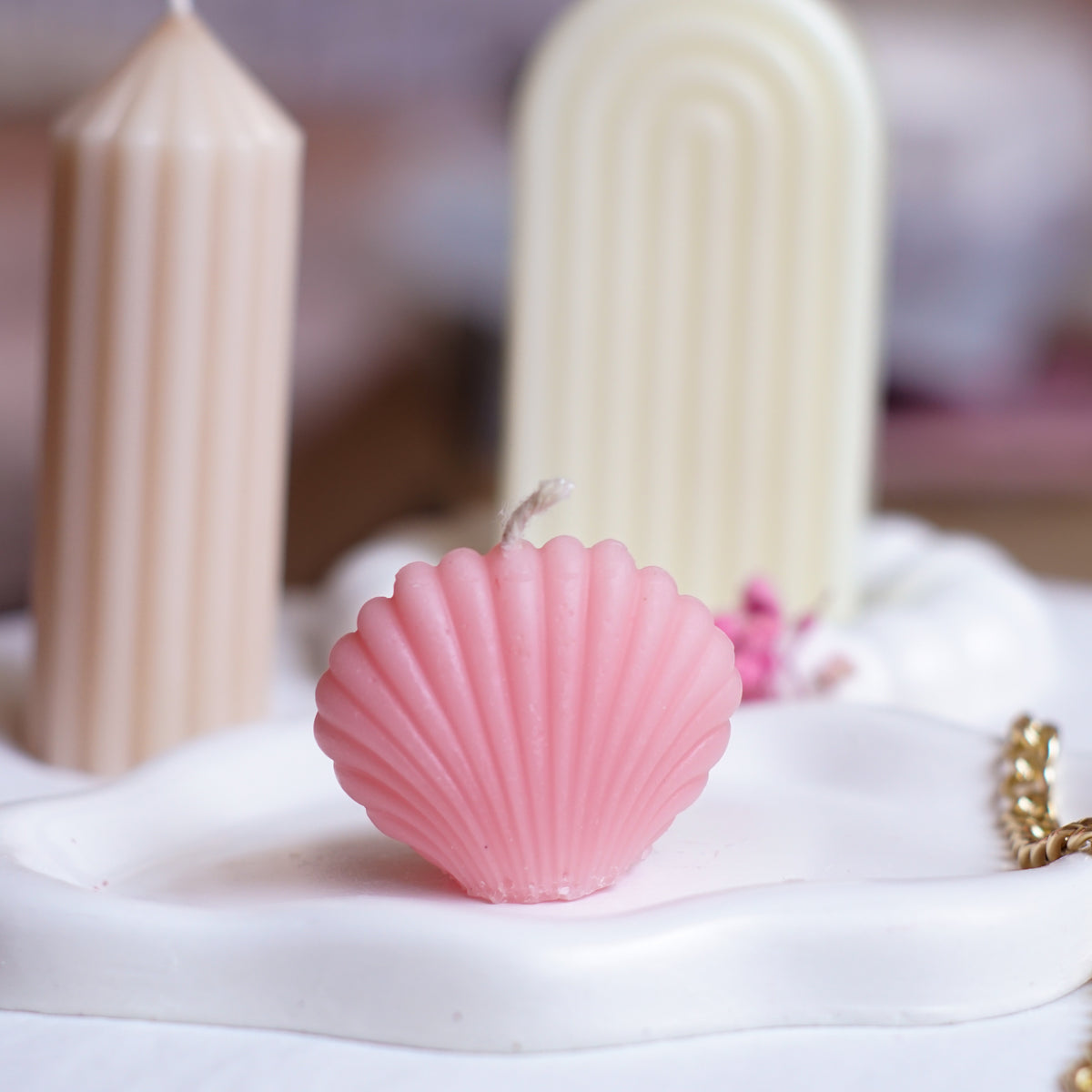 3d Shell-Shaped Candle