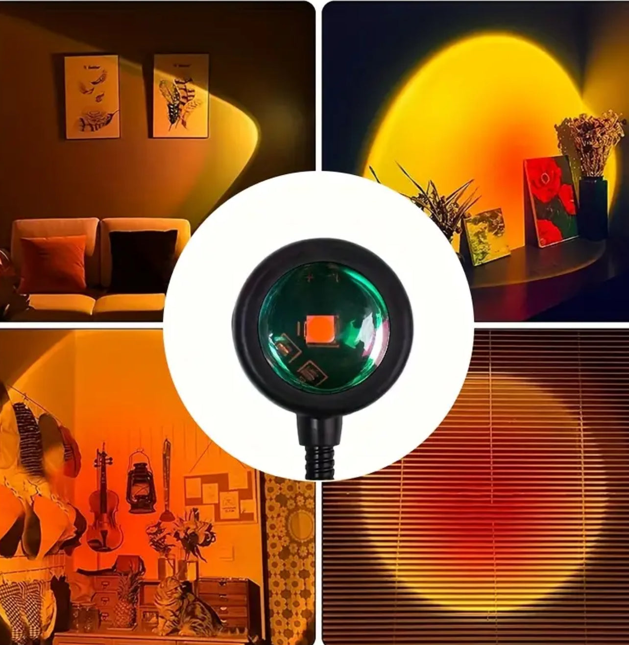 Sunset projection lamp