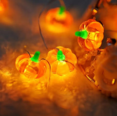 Pumpkin-Shaped LED 2m 20 light