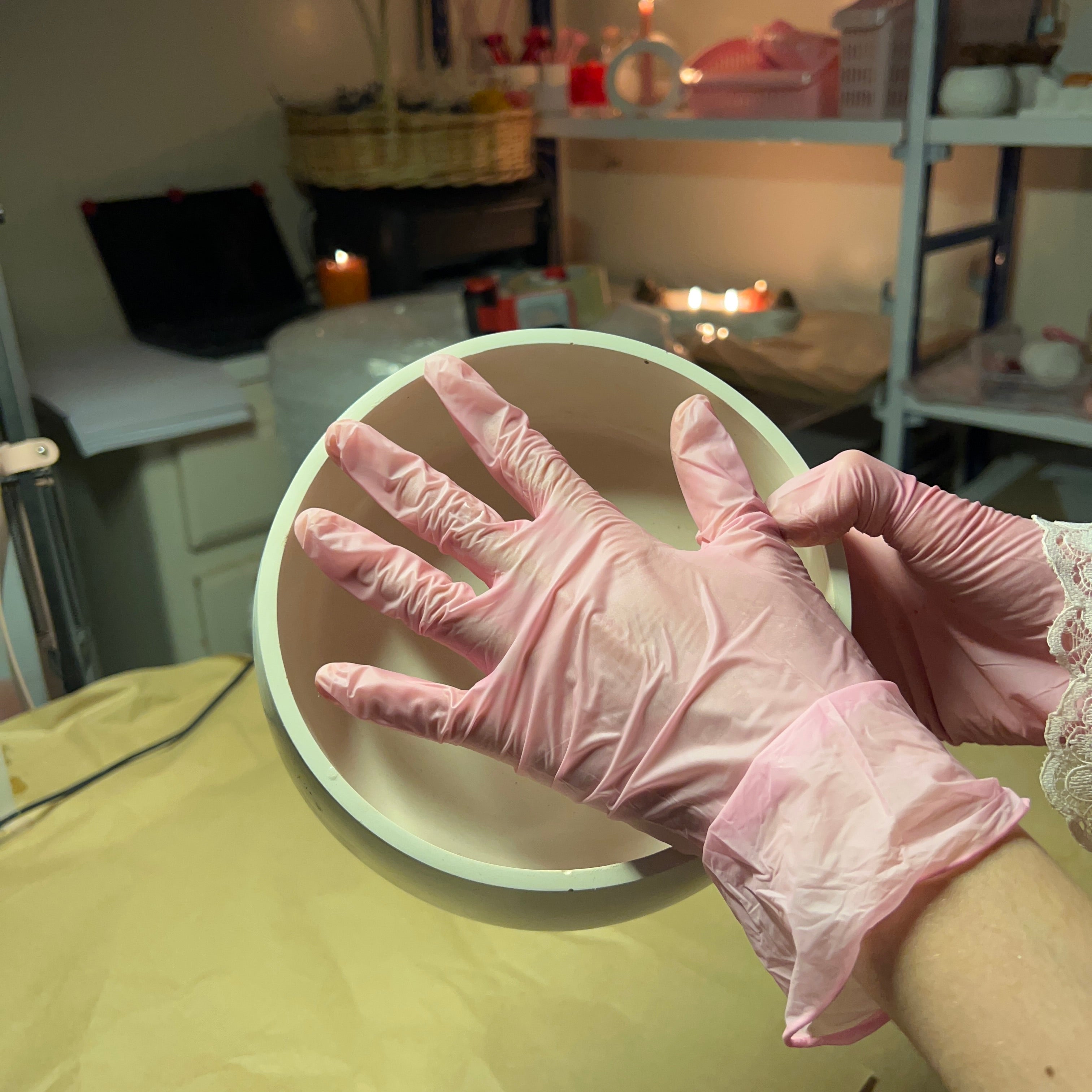 صحن حجم دائري كبير