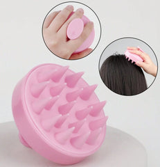 Shower hair brush