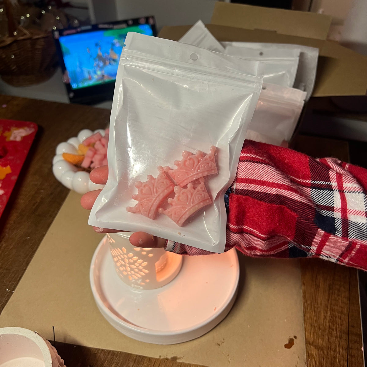 3فواحات على شكل تاج