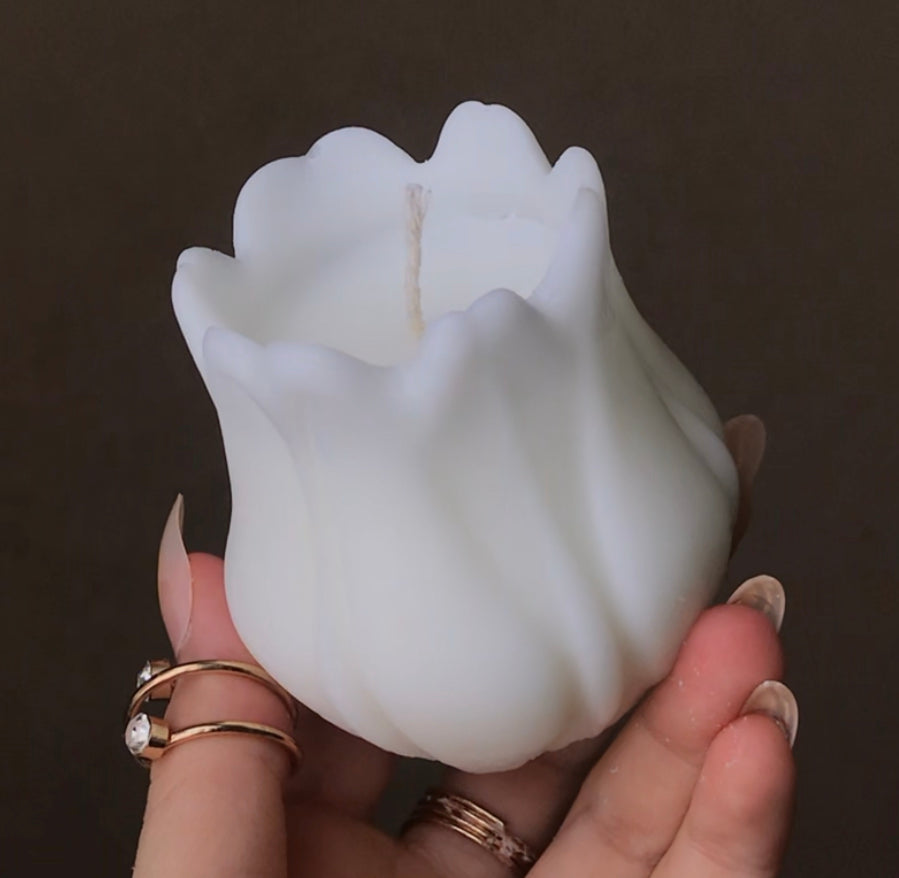 3D  Tulip Flower Candle