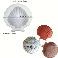 Seashell Silicone Mold for Jewelry, Resin Casting & Candle Trays - Creative Home Decor Craft Kit by SILIKE LUFEI