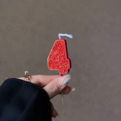 شمع الأرقام المعطرة