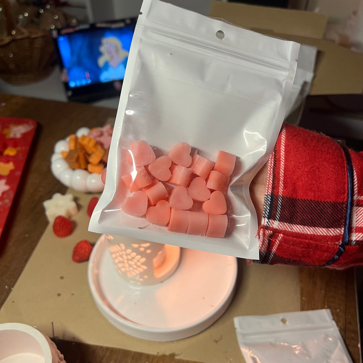 فواحات على شكل قلوب