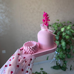 Sweet Rose Décor Set 4 pcs