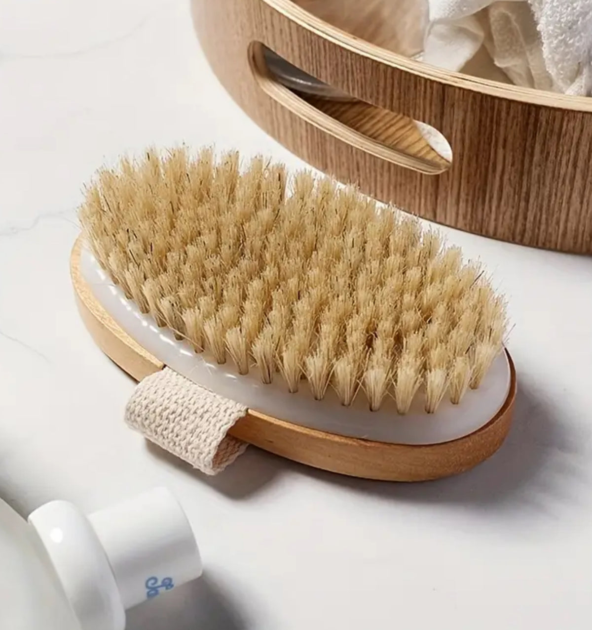 Wooden Exfoliating Brush