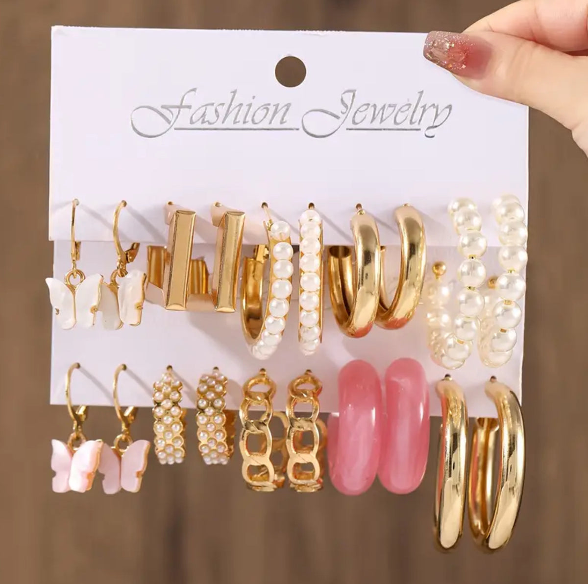 10 Pairs of  Earrings Set