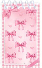 Mini Spiral Notebooks - Princess Theme Bows