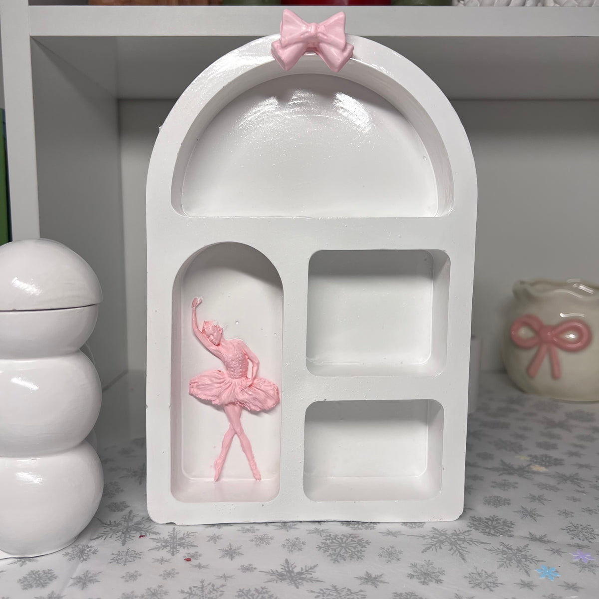 arched house ballerina