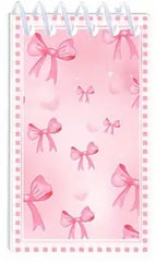 Mini Spiral Notebooks - Princess Theme Bows