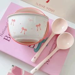 2pcs (bowl +spoon )